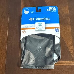 Columbia Omni Freeze Zero Neck Gaiter | Black Camo | S/M